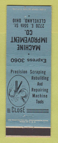 Matchbook Cover - Machine Improvement Company Cleveland OH