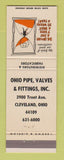Matchbook Cover - Ohio Pipe Valves Fittings Cleveland OH