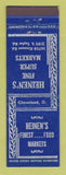 Matchbook Cover - Heinen's Grocery Cleveland OH