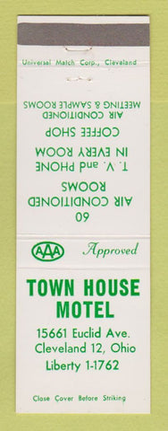 Matchbook Cover - Town House Motel  Cleveland OH