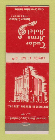 Matchbook Cover - Tudor Arms Hotel Cleveland OH