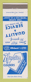 Matchbook Cover - Kundtz Cleaners Cleveland OH