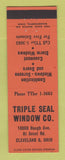 Matchbook Cover - Triple Seal Window Cleveland OH