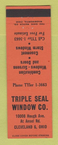 Matchbook Cover - Triple Seal Window Cleveland OH