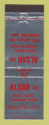 Matchbook Cover - Alsar Aluminum Siding Cleveland OH