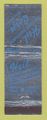 Matchbook Cover - Heil Process Equipment Tank Linings Cleveland OH