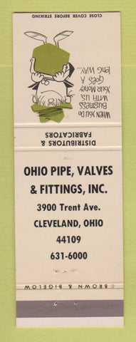 Matchbook Cover - Ohio Pipe Valves Fittings Cleveland OH