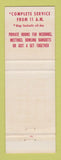 Matchbook Cover - Luccioni's Italian Restaurant Cleveland OH