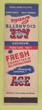 Matchbook Cover - Ace Cigarette Machine Vending Cleveland OH