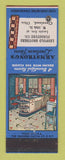 Matchbook Cover - Armstrong Linoleum Leopold Bros Furniture Cleveland OH