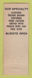 Matchbook Cover - Adolph Stern's Miami Restaurant Cleveland OH