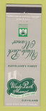 Matchbook Cover - Wade Park Manor Cleveland OH