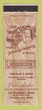Matchbook Cover - Preisler Lumber Cleveland OH