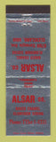 Matchbook Cover - Alsar Baked Enamel Siding Cleveland OH