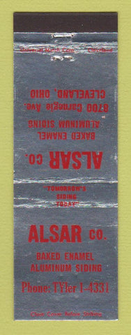 Matchbook Cover - Alsar Baked Enamel Siding Cleveland OH