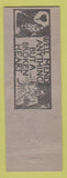Matchbook Cover - Ridler Tank Welding Cleveland OH