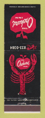 Matchbook Cover - Orchard Inn Towson MD