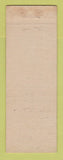 Matchbook Cover - Sobol's Restaurant Baltimore MD