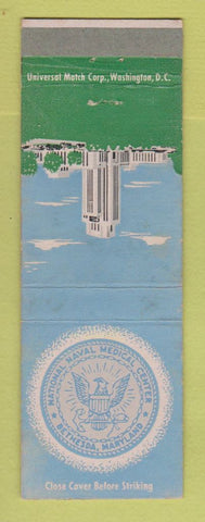 Matchbook Cover - National Naval Medical Center Bethesda MD