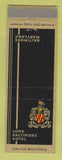 Matchbook Cover - Lord Baltimore Hotel Baltimore MD