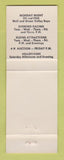 Matchbook Cover - Calhoun County Fair Marshall MI 1968