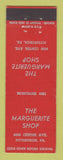 Matchbook Cover - Marguerite Shop Pittsburgh PA Women's Clothes