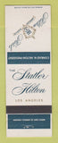 Matchbook Cover - Hilton Hotel Statler Los Angeles CA