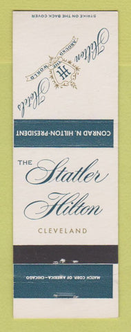 Matchbook Cover - Hilton Hotel Statler Clevelnad OH