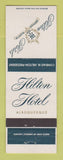 Matchbook Cover - Hilton Hotel Albuquerque NM