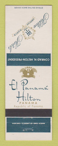 Matchbook Cover - Hilton Hotel El Panama
