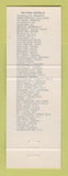 Matchbook Cover - Hilton Hotel Waldorf Astoria New York City