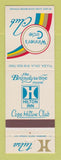 Matchbook Cover - Hilton Hotel Tulsa OK Winner's Circle Club