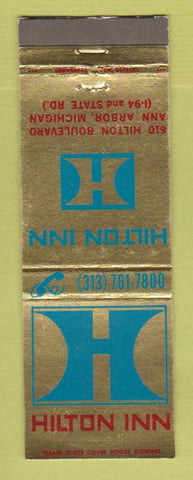 Matchbook Cover - Hilton Hotel Ann Arbor MI
