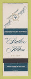 Matchbook Cover - Hilton Hotel Statler Boston MA