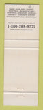 Matchbook Cover - Hilton Hotel International Canada Montreal QC