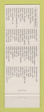 Matchbook Cover - Hilton Hotel Waldorf Astoria New York City