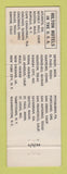 Matchbook Cover - Hilton Hotel Statler Detroit MI