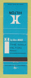 Matchbook Cover - Hilton Hotel Maui Hawaii