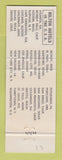 Matchbook Cover - Hilton Hotel Maui Hawaii