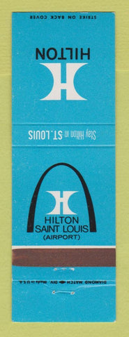 Matchbook Cover - Hilton Hotel St Louis MO Airport Buick
