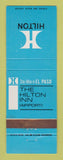 Matchbook Cover - Hilton Hotel El Paso TX Buick WEAR