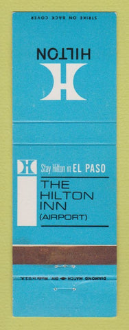 Matchbook Cover - Hilton Hotel El Paso TX Buick WEAR