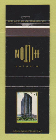 Matchbook Cover - Hilton Hotel Windsor ON
