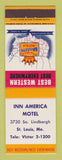 Matchbook Cover - Best Western Inn America Motel St Louis MO