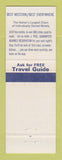 Matchbook Cover - Best Western Stones Motel Dale IN