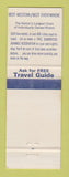 Matchbook Cover - Best Western Park Terrace Springfield OH
