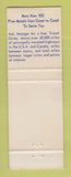 Matchbook Cover - Best Western Lakes Estes Motor Inn Estes Park Colorado