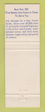 Matchbook Cover - Best Western El Mar Motel Lamar Colorado WEAR