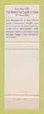 Matchbook Cover - Best Western Park Terrace Motel Fort Morgan Colorado