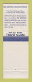 Matchbook Cover - Best Western Trade Winds Lodge Valentine NE